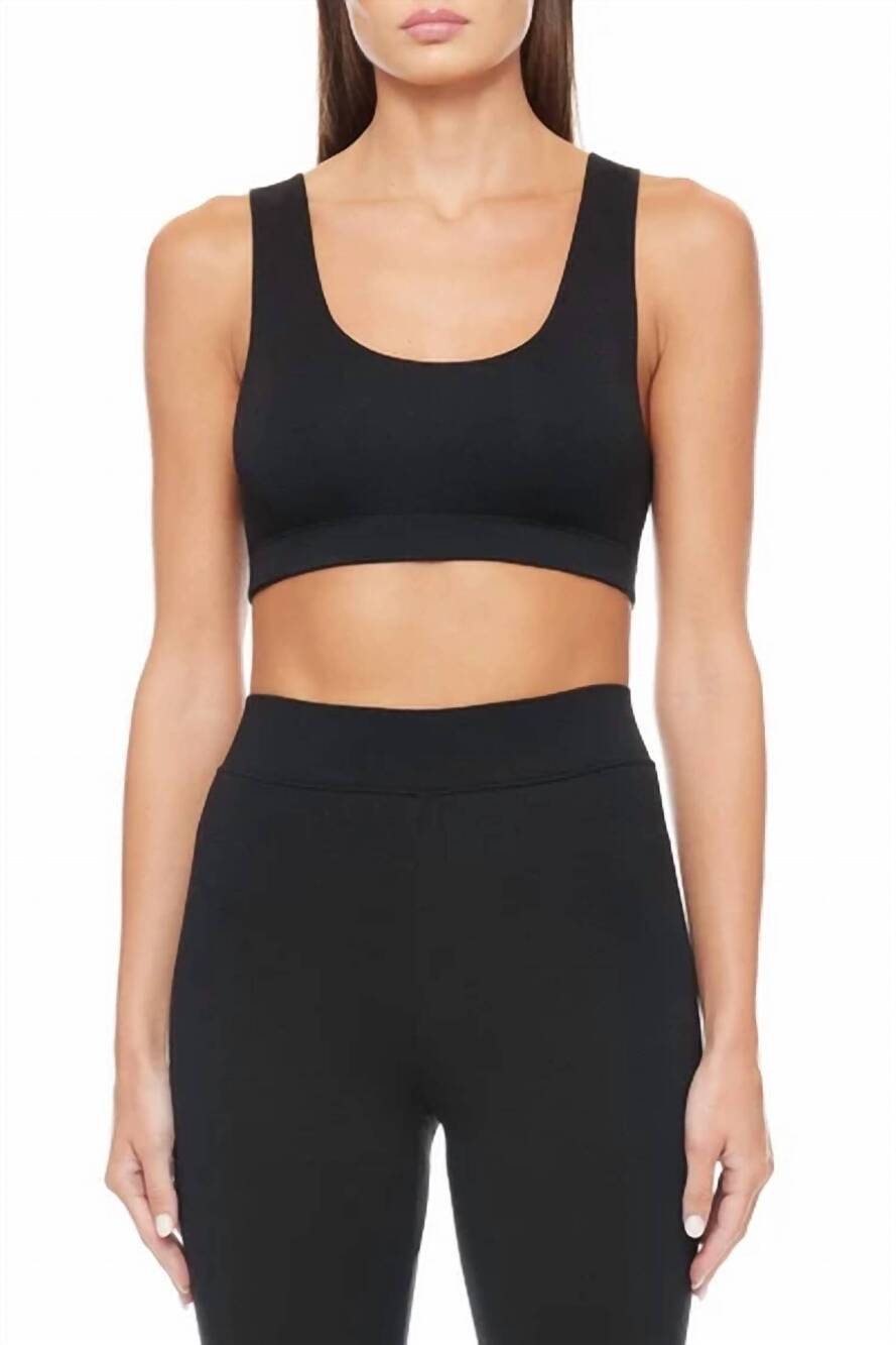 NEW ETERNE sports bra in black